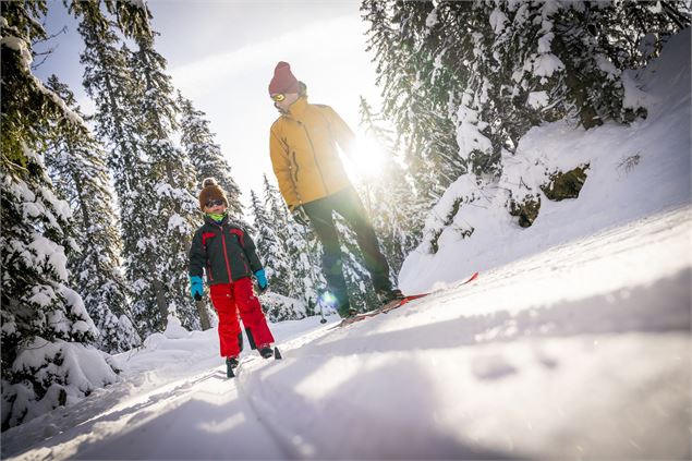 Domaine de ski nordique de la Praille_Plateau d'Hauteville - HBA
