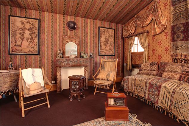 musée alpin chamonix - salon chinois - © Collection Musée Alpin de Chamonix