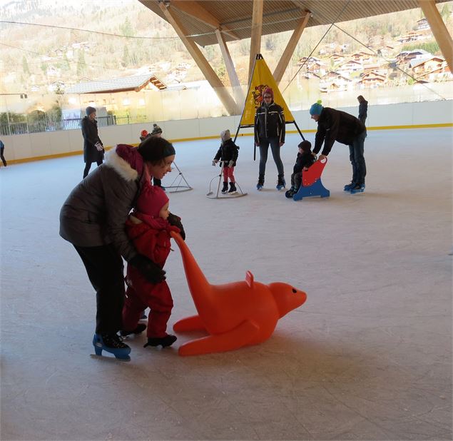 Jardin de glace à la Patinoire de Samoëns - 