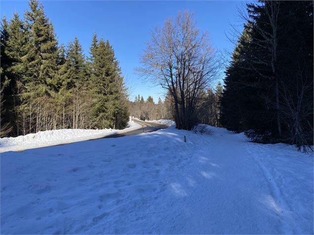 Itinéraire raquettes à neige : la petite traversée_Le Revard - Benjamin Panczuk