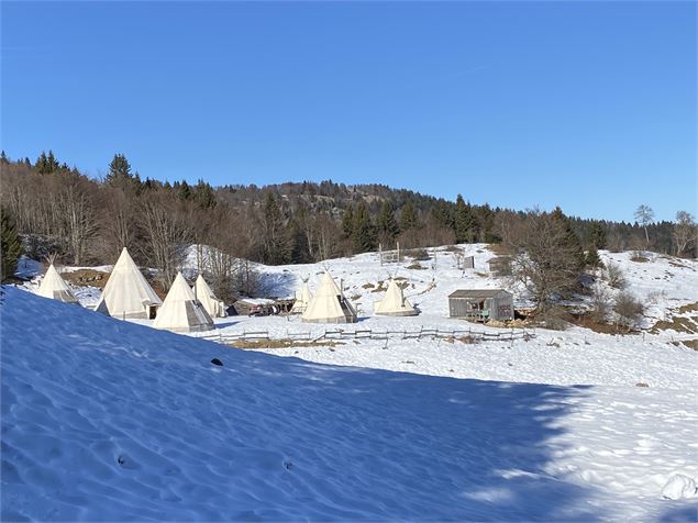 Itinéraire raquettes à neige : la petite traversée_Le Revard - Benjamin Panczuk