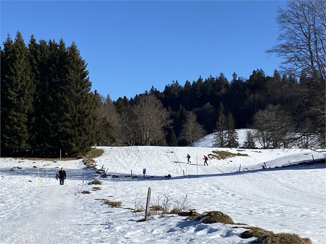Itinéraire raquettes à neige : la petite traversée_Le Revard - Benjamin Panczuk