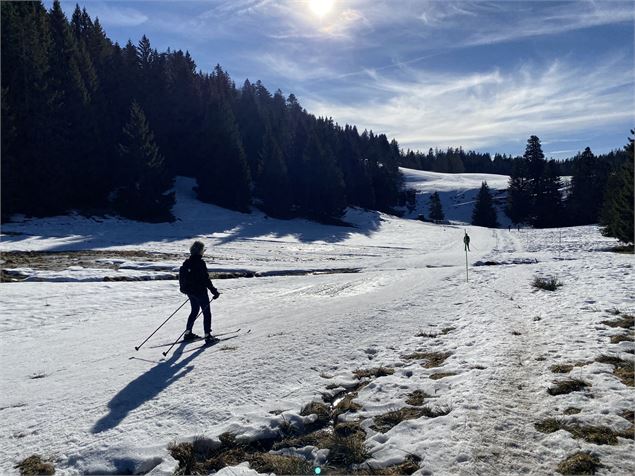 Itinéraire raquettes à neige : la petite traversée_Le Revard - Benjamin Panczuk