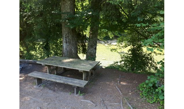 Pique Nique au bord du Chéran - SavoieMontBlanc-Lansard