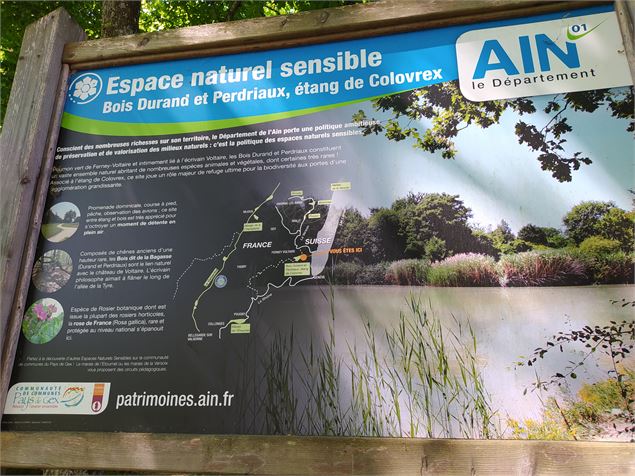 Etang de Colovrex - Office de Tourisme du Pays de Gex