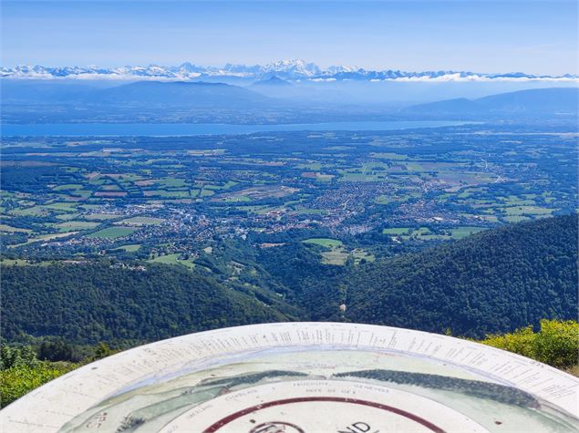 Panorama depuis la table d'orientation - Benjamin Becker