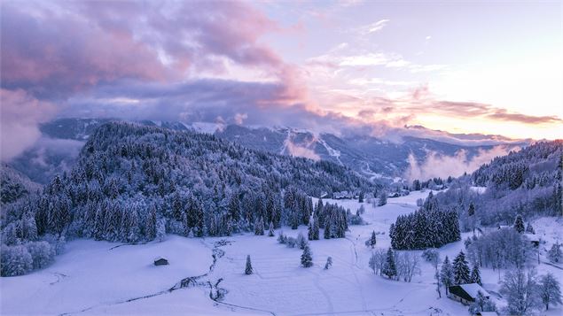 coucher de soleil - OT Samoens - Mathilda Manzi