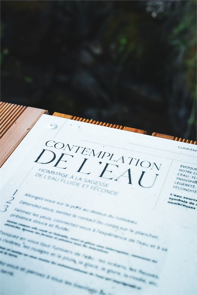 sentier des contemplations Courchevel - © Romane Lesellier - Balthazar