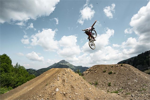 Piste VTT Vorachatak du Bike Park de Châtel - L.Meyer-Châtel