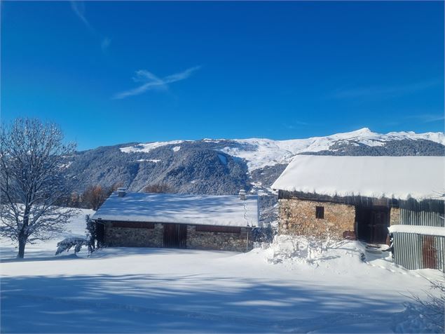 Chalets anciens - Coeur de Tarentaise Tourisme - L. Jacquin