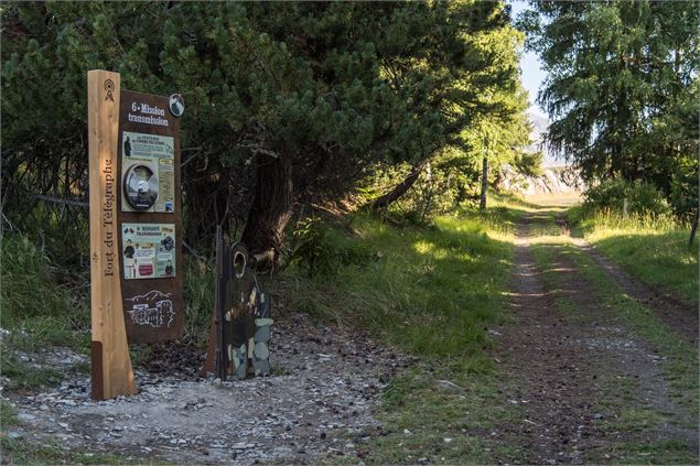 Sentier d'interprétation du Fort du télégraphe - K.Mandray