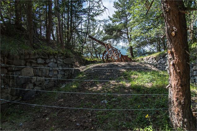 Sentier d'interprétation du Fort du télégraphe - K.Mandray