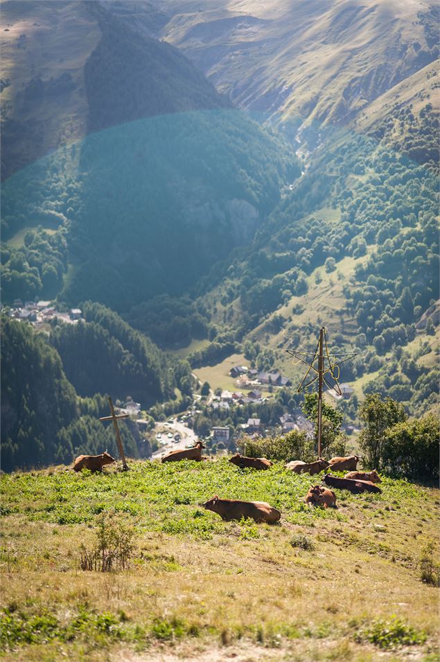 Balcon du Pré Rond - Les 3 Croix - Itinéraire de randonnée pédestre - Alban Pernet / Valloire Touris