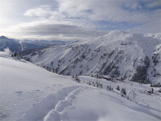 Itinéraire raquettes La Rossa - OTGP