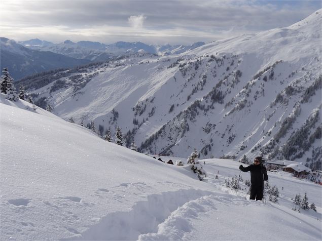 Itinéraire raquettes La Rossa - OTGP