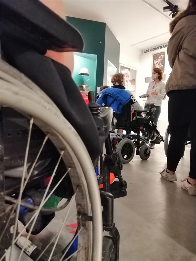 Accueil de publics à mobilité réduite - Département de l'Ain, C. Monfray