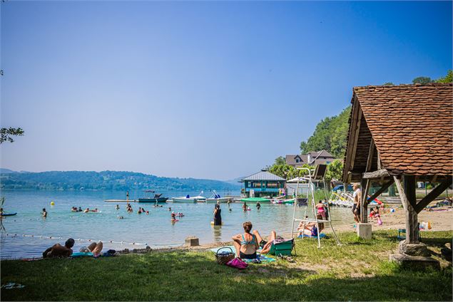 Plage d'Aiguebelette-le-Lac - C. Moureaux