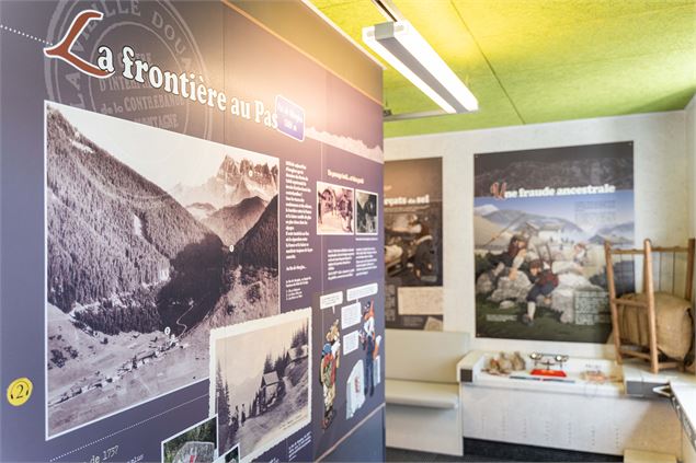 Intérieur de la Vieille Douane à Châtel - JF Vuarand