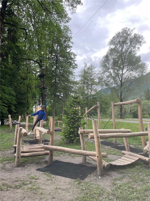 parcours en bois pour enfants - Haut-Giffre Tourisme