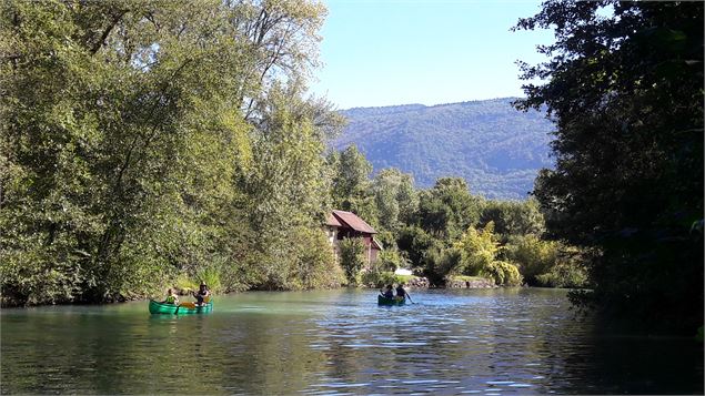 Descente de 22 km sur le Haut-Rhône Sauvage - Kanoti