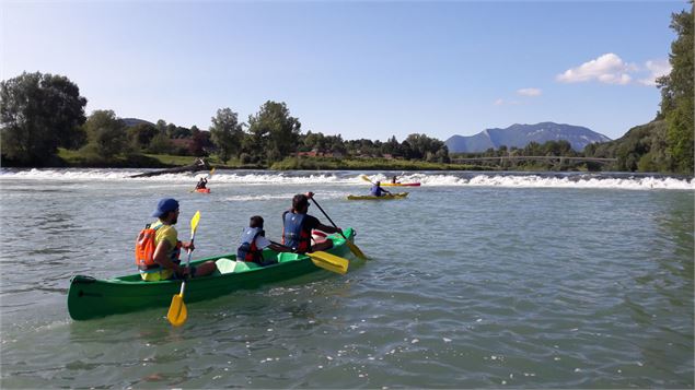 Descente 8 km sur le Haut-Rhône Sauvage - Kanoti