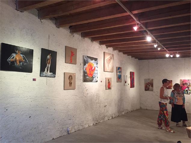 Ferme d'Antioche, lieu d'exposition - C.Vuillequez