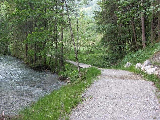 Sentier des bords de Dranse (passage à Abondance)