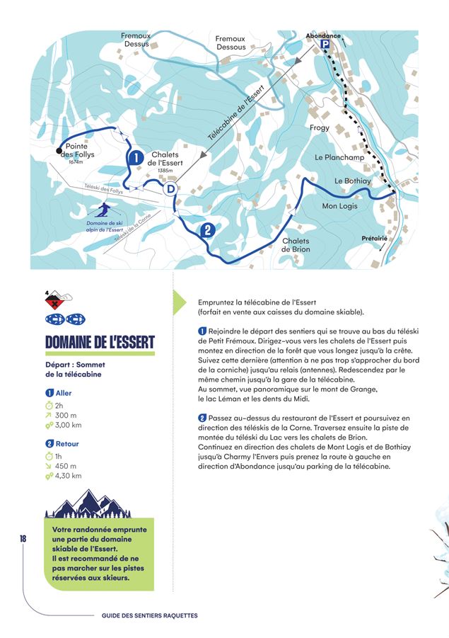 Fiche descriptive Le domaine de l'Essert - Patrick Brault Office de Tourisme Abondance