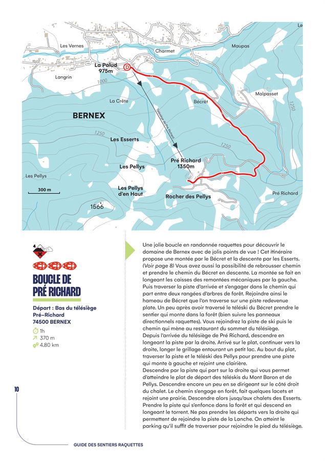 Fiche descriptive Boucle de Pré Richard - OTPEVA