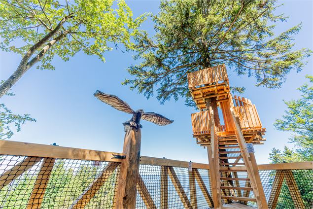 Sentier sur passerelle - Golden Réseau