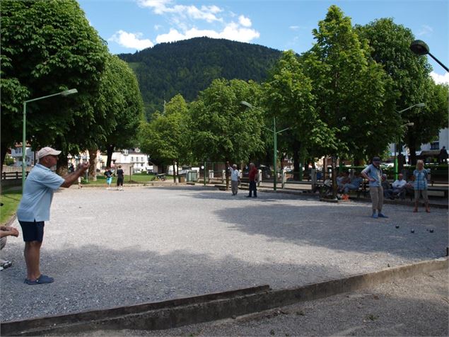 Boulodrome centre ville de Thônes - OT Thônes Val Sulens