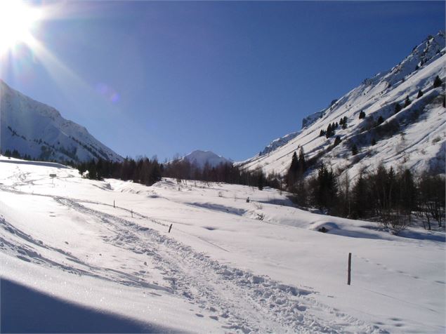 Itinéraire raquette : Boucle de Bellecombe_Saint-Colomban-des-Villards - OT Espace Glandon