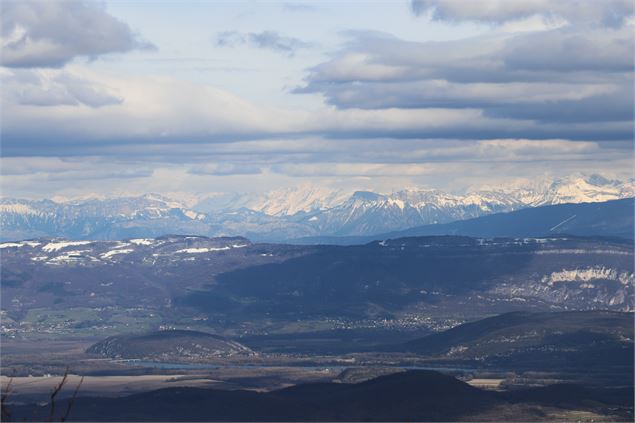 panorama sur les Alpes depuis le col du Perthuis - Marilou Perino
