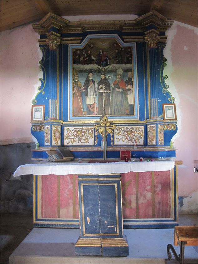Chapelle de la Gruvaz- Retable