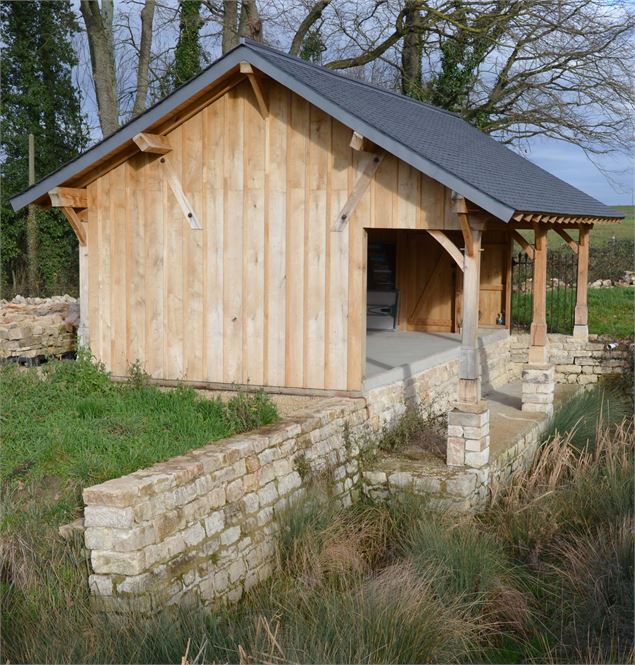 Lavoir restauré janvier 2024 - Passion patrimoine
