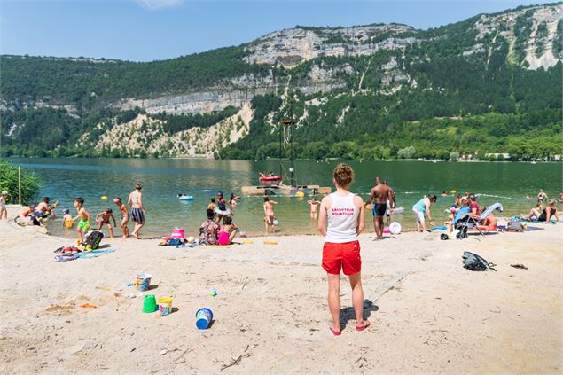 Plage de la Colonne à Nantua - OT_nantua