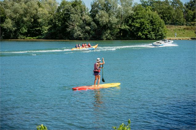Banane et paddle - Christophe Thieux