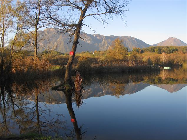 Vue sur le lac de Ste Hélène - Gérard Thiévenaz ATD/CG73