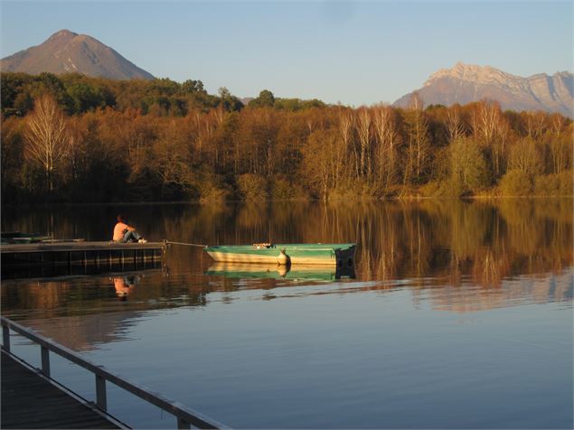Vue du ponton - barques - Gérard Thiévenaz ATD/CG73