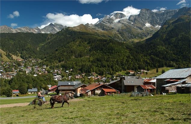 Randonnée Patrimoine : La roua dé lé, la rive de l’autre coté - Les Contamines Tourisme