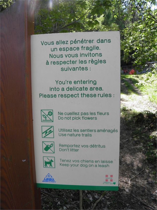 Panneau d'entrée - Philippe Gal