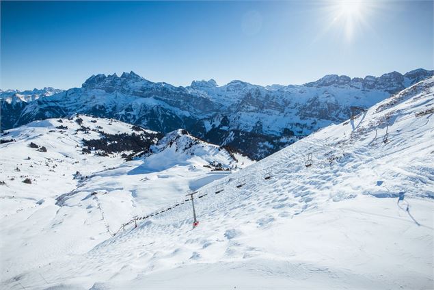 Chavanette -  Le Mur Suisse_Champéry - Région Dents du Midi