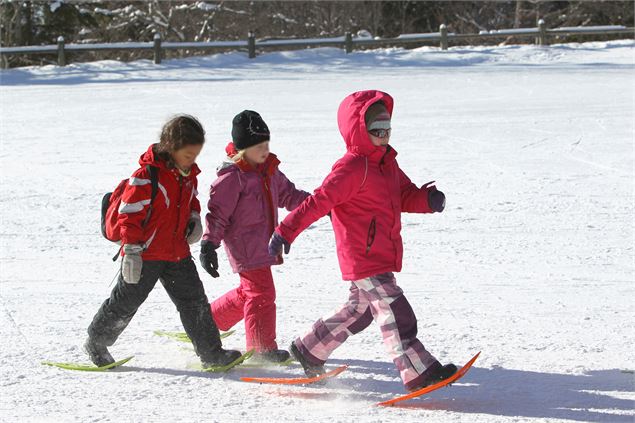 enfants en raquettes - eb