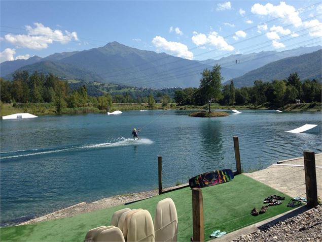 téléski nautique Aiton - Chamousset - TNS 73