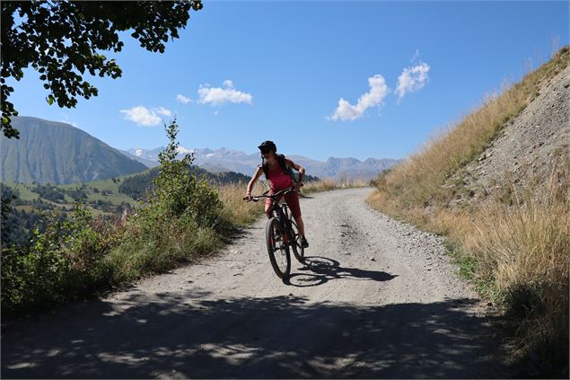 Itinéraire VTT - sentier de la plaigne - OTICœurdemaurienne