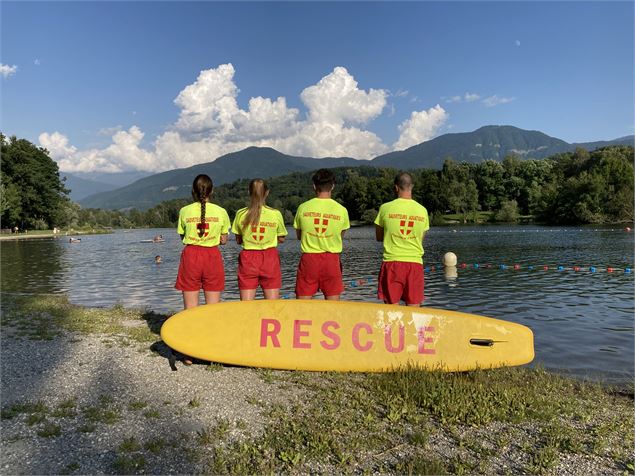 Sauveteurs Lac de Carouge - OT Cœur de Savoie