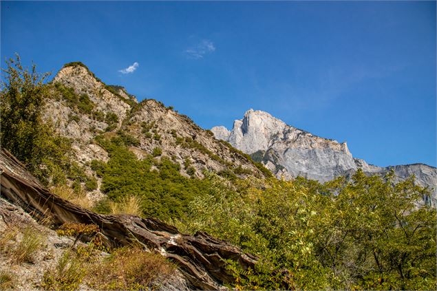Vue depuis le sentier sur la Croix des Têtes (mamelles de Beaune) - OTICœurdemaurienne