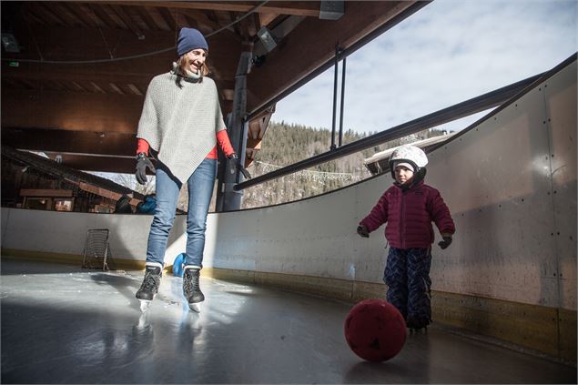 Patinoire de La Clusaz - Marc André Verpaelst