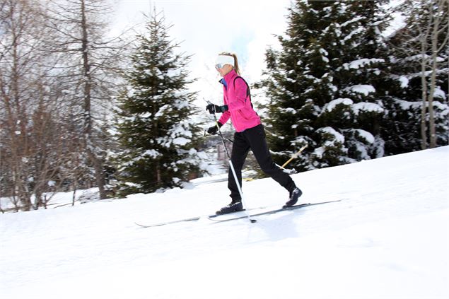 La Toussuire ski de fond - @Cliclacphotos