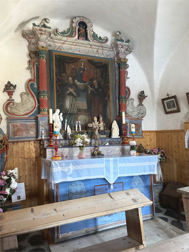 Intérieur chapelle - Vallee de Bozel Tourisme